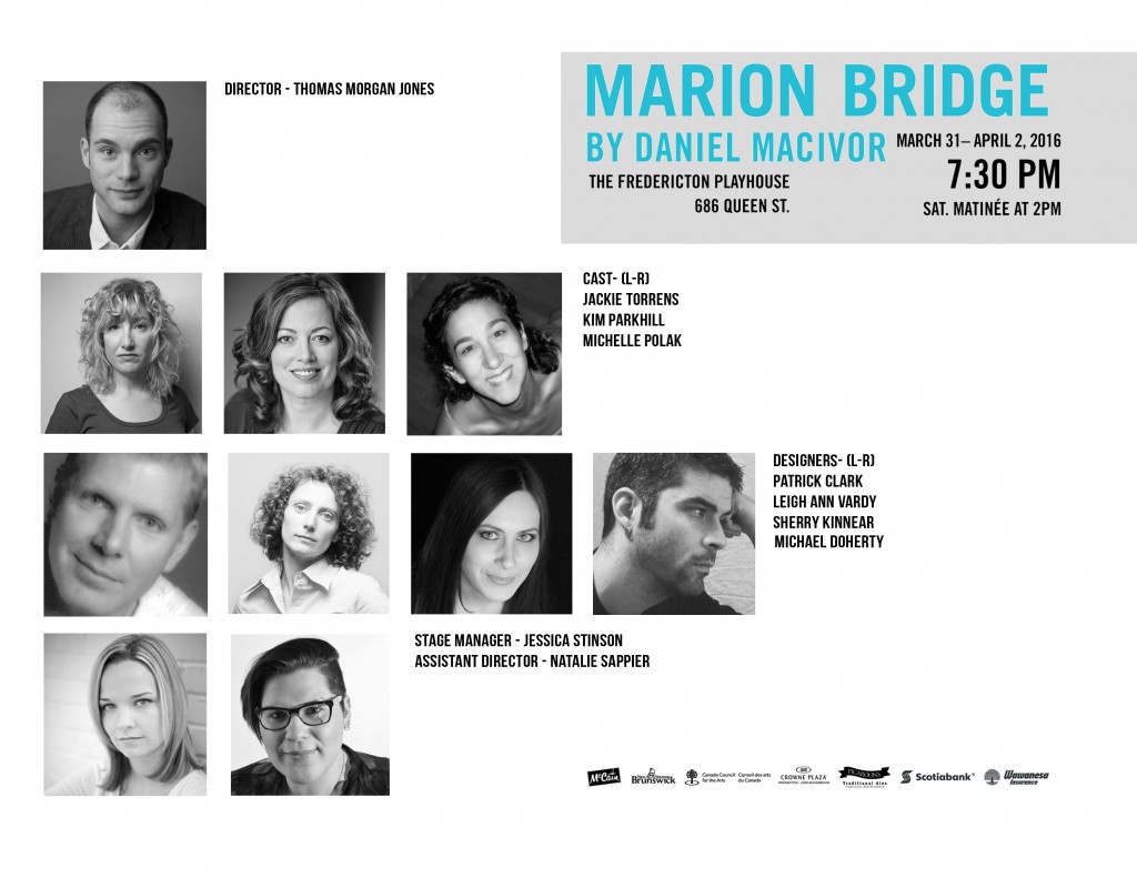 Cast and Creative - Marion Bridge